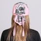 Hot Leathers HWH1087 Banner Skull Headwrap