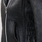 Hot Leathers JKL1009 Ladies Braided Motorcycle Leather Jacket