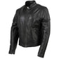 Hot Leathers JKL5001 USA Made Women's 'Foxy' Black Premium Leather Jacket with Vents
