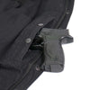Hot Leathers JKM3009 Men's Classic Black Denim Flannel Motorcycle Shirt-Jacket w/ CE Armor Protection
