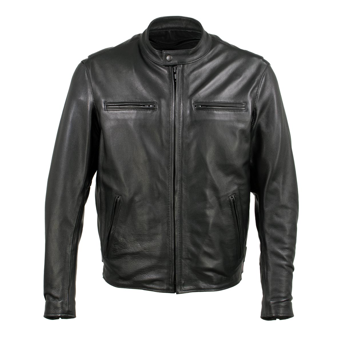 Milwaukee Leather USA MADE MLJKM5001 Men's Black Road Racer