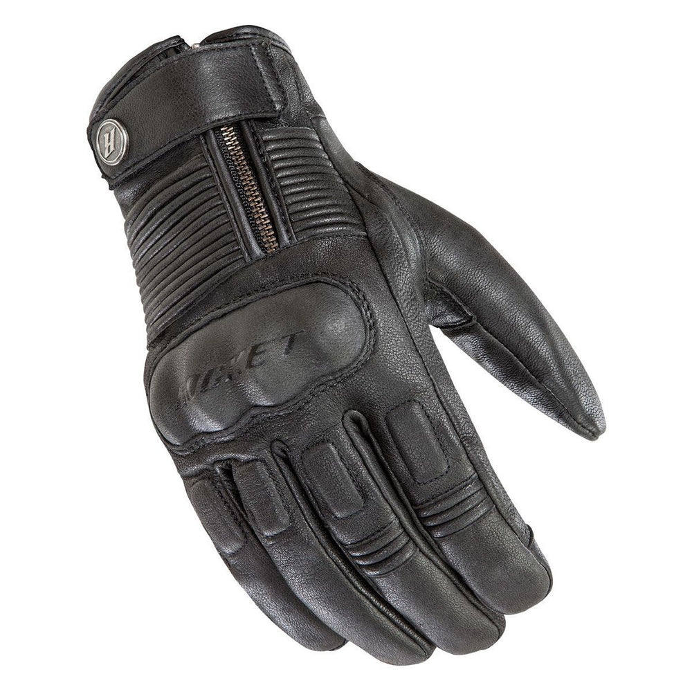 Joe Rocket Black BRITON Leather Gloves