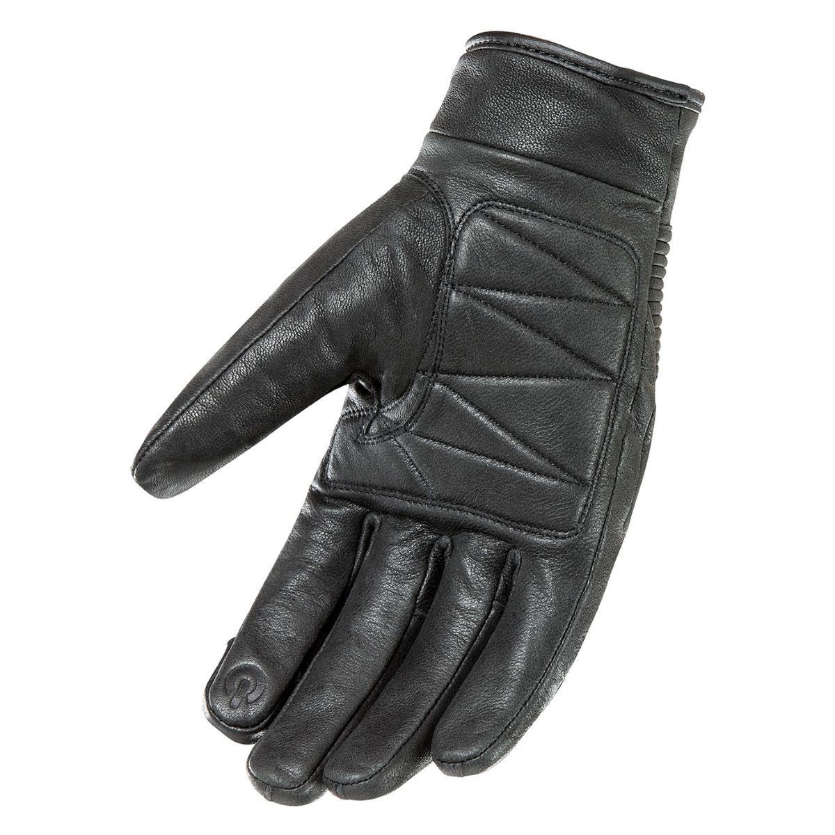 Joe Rocket Black BRITON Leather Gloves