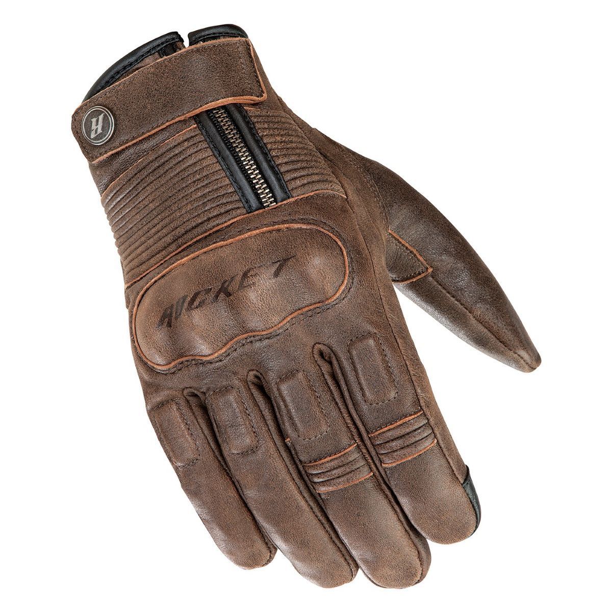Joe Rocket Rust Brown BRITON Leather Gloves