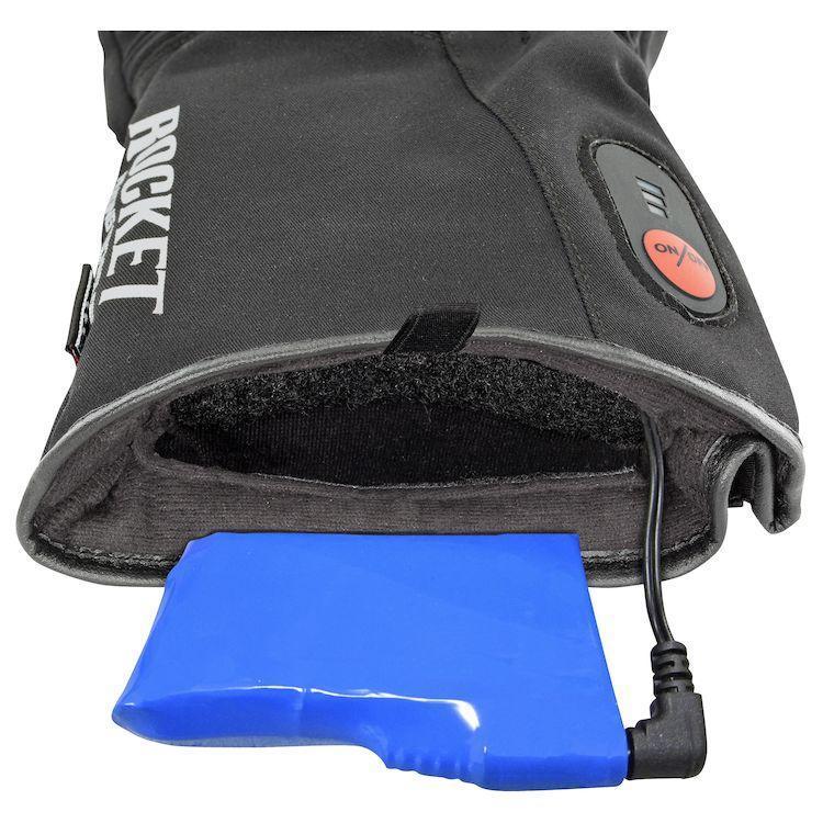 HJC Rocket Burner Men's Heated Textile Snowmobile Gloves