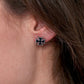 Hot Leathers JWE2103 Iron Cross Post Earrings