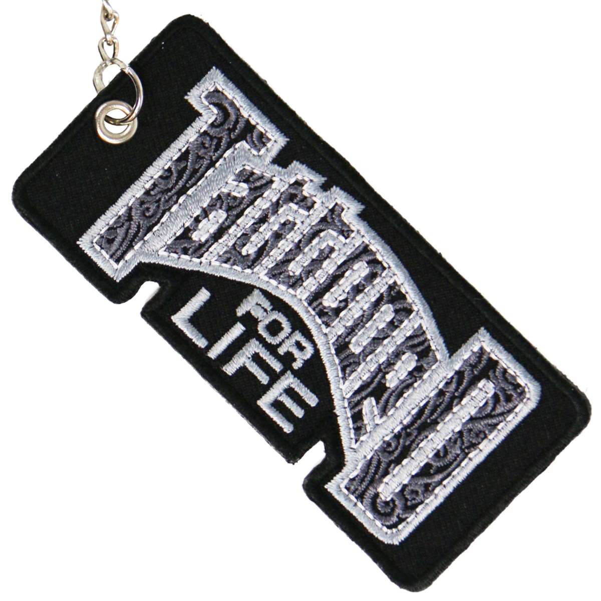 Hot Leathers Tattooed For Life Embroidered Key Chain KCH1042