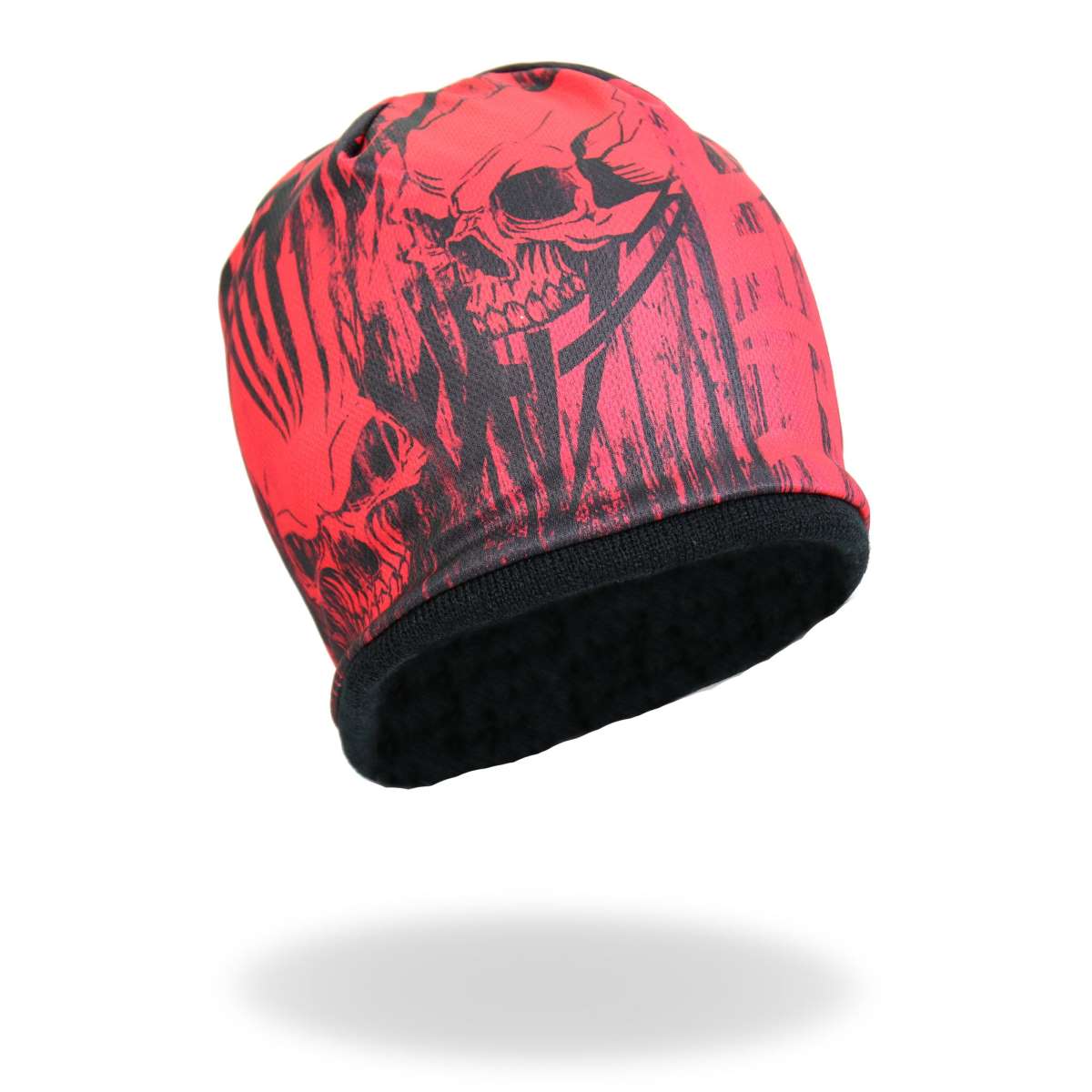 Hot Leathers Over The Top Skull Beanie KHC1016