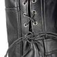 Milwaukee Leather LKL2700 Women's Classic Black Premium Leather Motorcycle Vintage Jacket with Side Laces