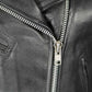 Milwaukee Leather LKL2700 Women's Classic Black Premium Leather Motorcycle Vintage Jacket with Side Laces