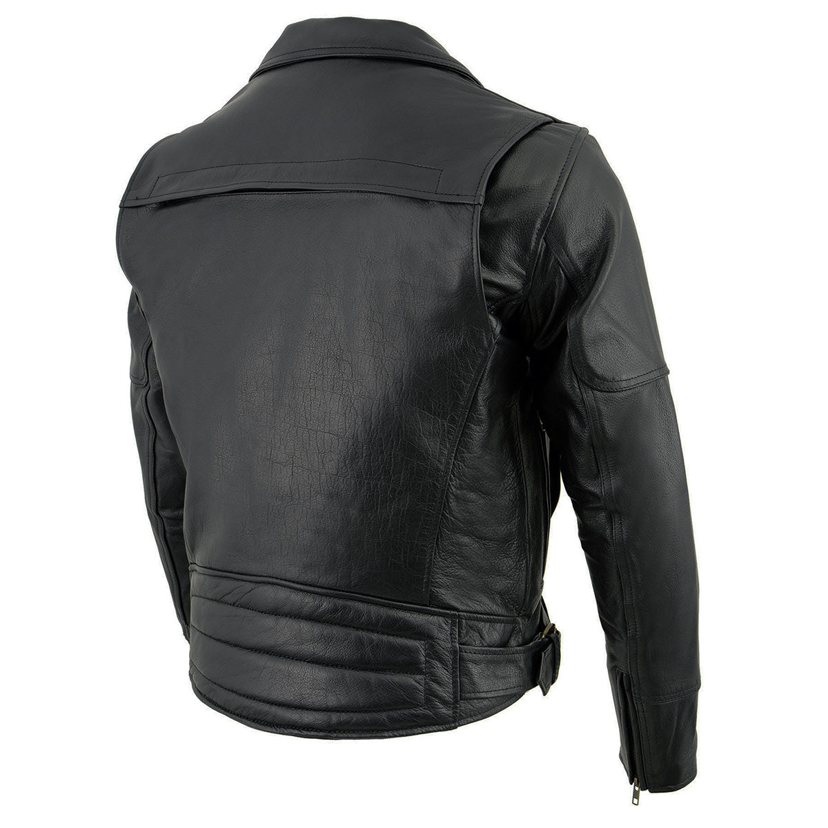 Milwaukee Leather LKM1770 Men's Black Premium Thick Leather
