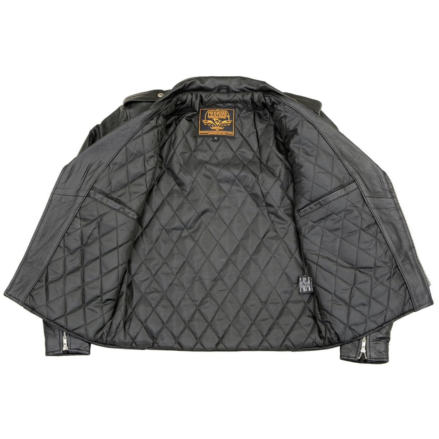 Milwaukee Leather LKM1781 Men's The Legend Classic Black Milwaukee Leather LKM1781 Men's The Legend Classic Black