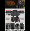 Milwaukee Leather LKM1781 Men's The Legend Classic Black Premium Leather Motorcycle Jacket w/ Quilted Liner