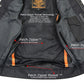 Milwaukee Leather LKM3710 Men's Black Leather Club Style Motorcycle Rider Vest W/ Dual Closure Zipper and Snaps