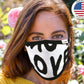Air Soul MP7923FM 'Love' Protective Face Mask with Optional Filter Pocket