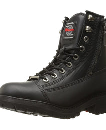 Milwaukee Motorcycle Clothing Company MB208 Accelerator Leather Women's Black Motorcycle Boots
