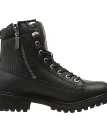 Milwaukee Motorcycle Clothing Company MB208 Accelerator Leather Women's Black Motorcycle Boots