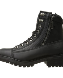 Milwaukee Motorcycle Clothing Company MB208 Accelerator Leather Women's Black Motorcycle Boots