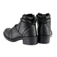 Milwaukee Leather MBK9255 Boys Black Lace-Up Boots with Side Zipper Entry