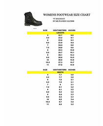Milwaukee Leather Women's Black Premium Leather Double Sided Zipper Motorcycle Riding Boots MBL202