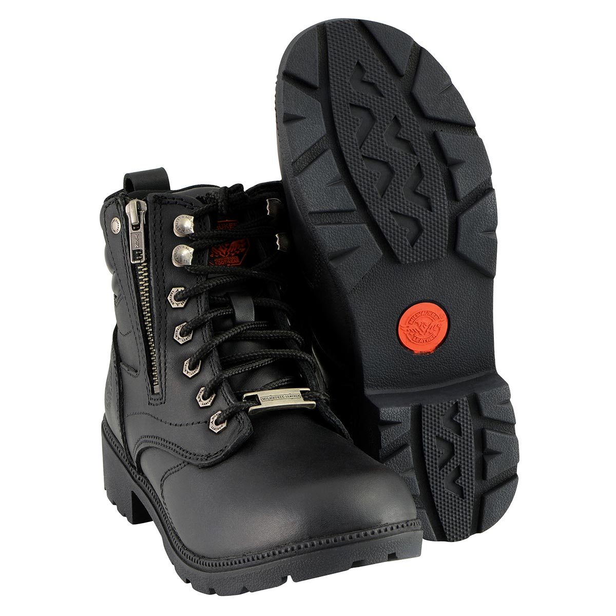 Milwaukee Leather MBL9320W Women's Black Premium Leather Wide