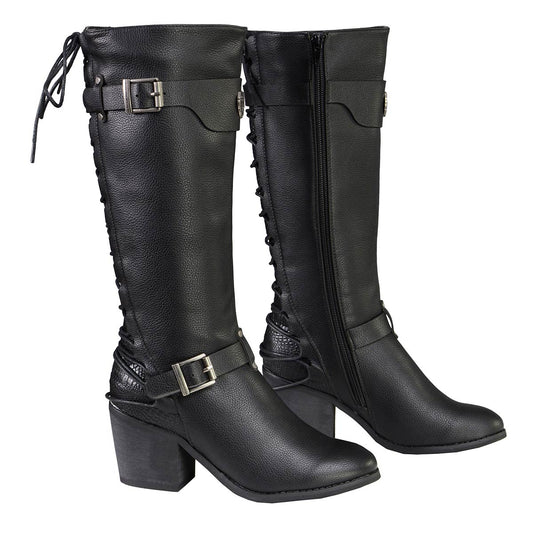 Milwaukee Leather Women's Tall Knee-High Premium Leather