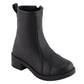 Milwaukee Leather MBL9485 Women's Black 'Clean Riding' Motorcycle Rider Boots with Toe Cap