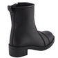 Milwaukee Leather MBL9485 Women's Black 'Clean Riding' Motorcycle Rider Boots with Toe Cap