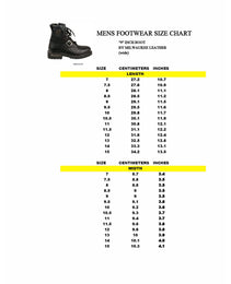 Milwaukee Leather MBM101W Men's Black Leather Wide-Width Lace-Up Engineer Motorcycle Boots w/ Side Zipper Entry