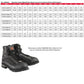 Milwaukee Leather MBM9080 Men's Black Leather 6-Inch Lace to Toe Motorcycle Rider Boots w/ Gear Shift Protection