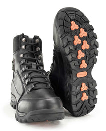 Milwaukee Leather MBM9081 Men’s Black Leather Swat Style-Tactical Lace-Up Motorcycle Riding Boots