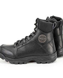 Milwaukee Leather MBM9081 Men’s Black Leather Swat Style-Tactical Lace-Up Motorcycle Riding Boots
