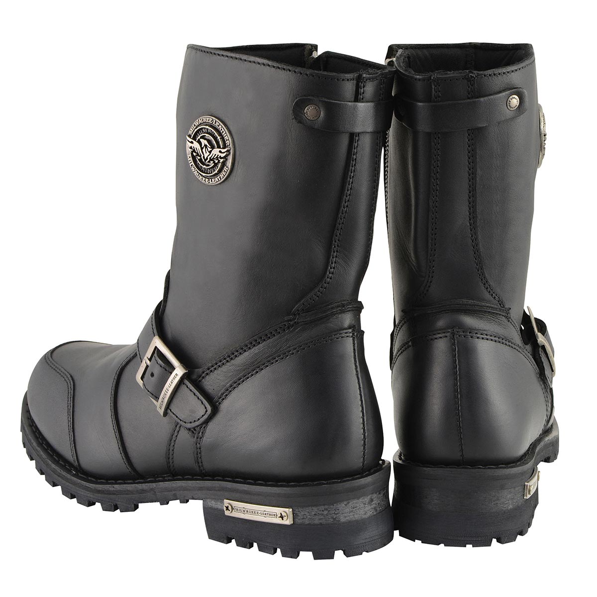 Milwaukee Leather Men's 9-Inch Classic Black Leather