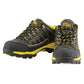 Bazalt MBM9121ST Men's Black and Yellow Water and Frost Proof Leather Outdoor Shoes with Composite-Toe