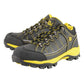 Bazalt MBM9121ST Men's Black and Yellow Water and Frost Proof Leather Outdoor Shoes with Composite-Toe