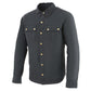 Milwaukee Leather MDM1010 Men's Black Denim Shirt Style Jacket