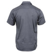 Milwaukee Leather MDM11668 Men's Grey Button Up Heavy Duty Work Shirt | Classic Mechanic Work Shirt w/ Pockets