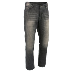 Milwaukee Leather MDM5000 Men's City Limit Black CE Armored Motorcycle Riding Denim Jeans Pants Reinforced w/ Aramid Fibers