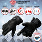 Milwaukee Leather MG7513SET Men’s Heated Winter Gloves for Motorcycle Ski Hunting w/ Battery/Harness Wire and i-Touch