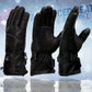Milwaukee Leather MG7513 Men's Black ‘Heated’ Gauntlet Waterproof Winter Gloves with i-Touch