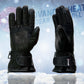 Milwaukee Leather MG7513 Men's Black ‘Heated’ Gauntlet Waterproof Winter Gloves with i-Touch