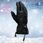 Milwaukee Leather MG7713SET Women's Heated Black Leather Winter Gloves w/ Battery Pack-Wire Harness and i-Touch