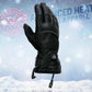 Milwaukee Leather MG7713SET Women's Heated Black Leather Winter Gloves -Wire Harness and i-Touch