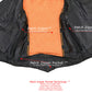 Milwaukee Leather ML1253 Women's Black Naked Leather V-Neck Motorcycle Rider Vest W/ Milwaukee Logo Snaps Closure