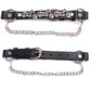 Milwaukee Leather Silver Boot Chain w/ Vintage Native American Medallion & Adjustable Strap -MLA3001
