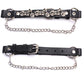 Milwaukee Leather MLA3003 Silver Biker Chain for Motorcycle Boots with Motorcycle Medallion