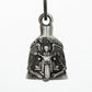 Milwaukee Leather MLB9024 'Biker Angel' Motorcycle Good Luck Bell | Key Chain Accessory for Bikers
