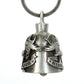 Milwaukee Leather MLB9032 'Eagle - Ride to Live' Motorcycle Good Luck Bell | Key Chain Accessory for Bikers