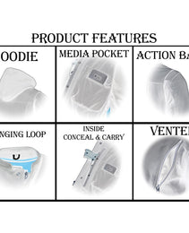 Milwaukee Leather Women's Vented Racer Leather Jacket with Removable Hoodie MLL2501