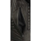 Milwaukee Leather MLL2535 Women's Black Leather Lightweight Scuba Racer Jacket